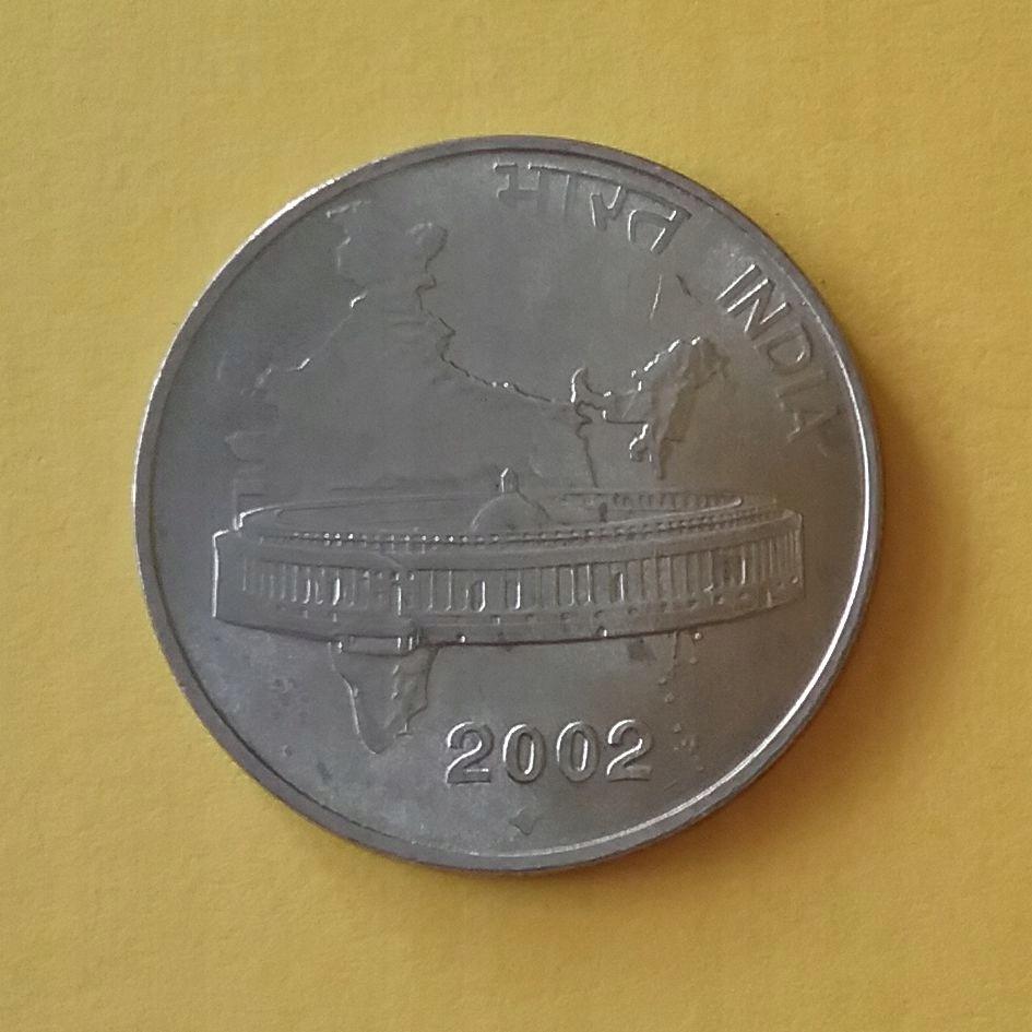 Indie 50 paise 2002