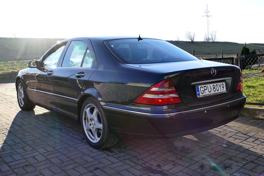 Mercedes S Klasa W220 3.2 V6 Benzyna+LPG 2000rok