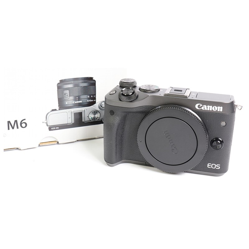 Foto-Kram Canon EOS M6 body + adapter EOS-M/EF