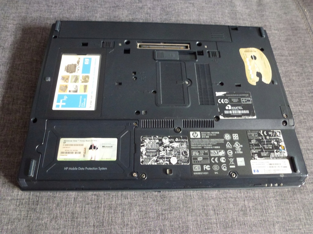 Hp compaq nx7400 установка windows 7