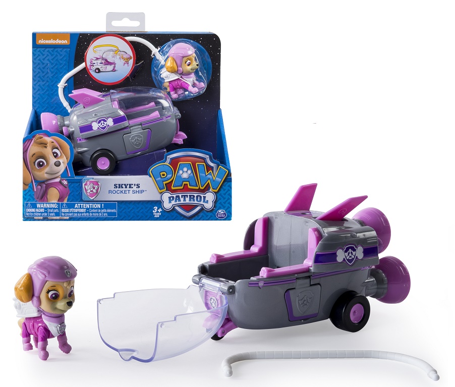 PSI PATROL Rakieta figurka Skye Spin Master Pojazd