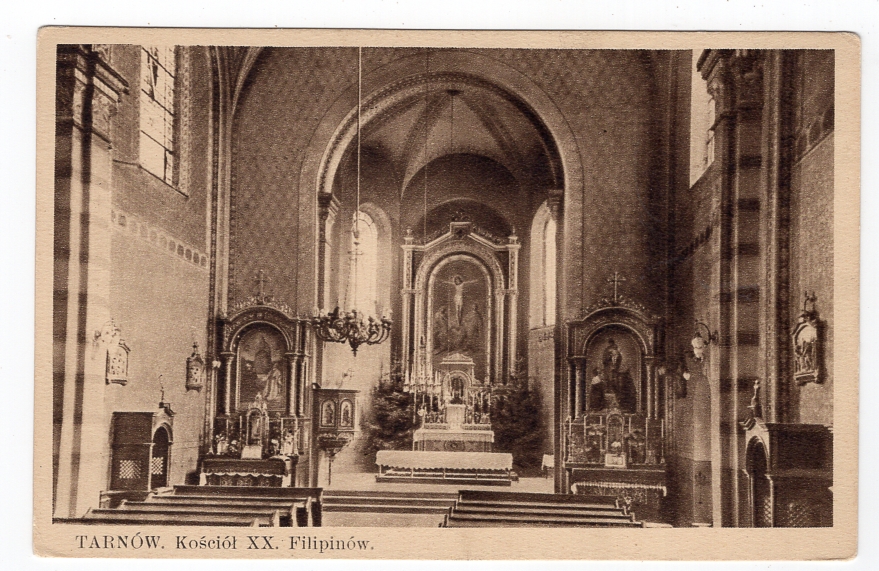 Tarnów - Kościół Filipinów - ok1930