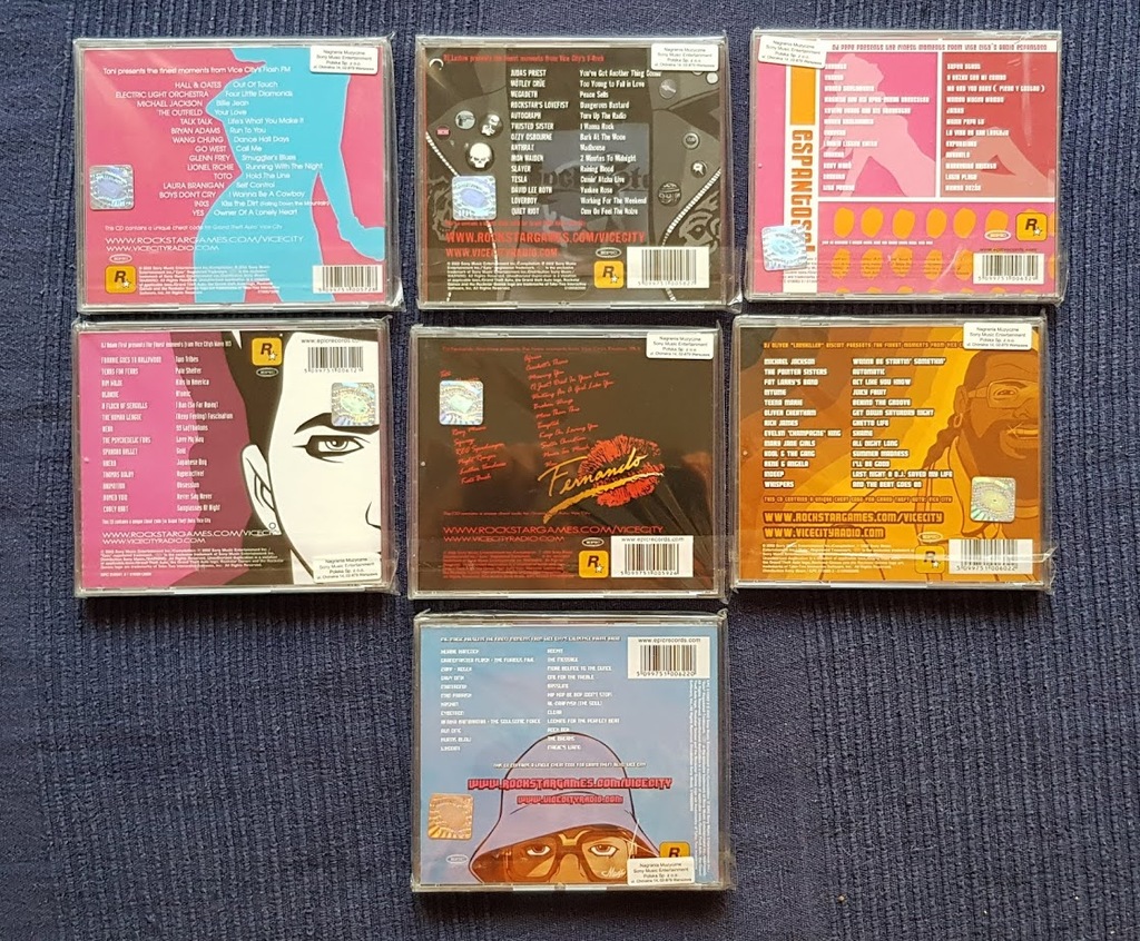 Grand Theft Auto Vice City OST Official Soundtrack - 7333835174 ...
