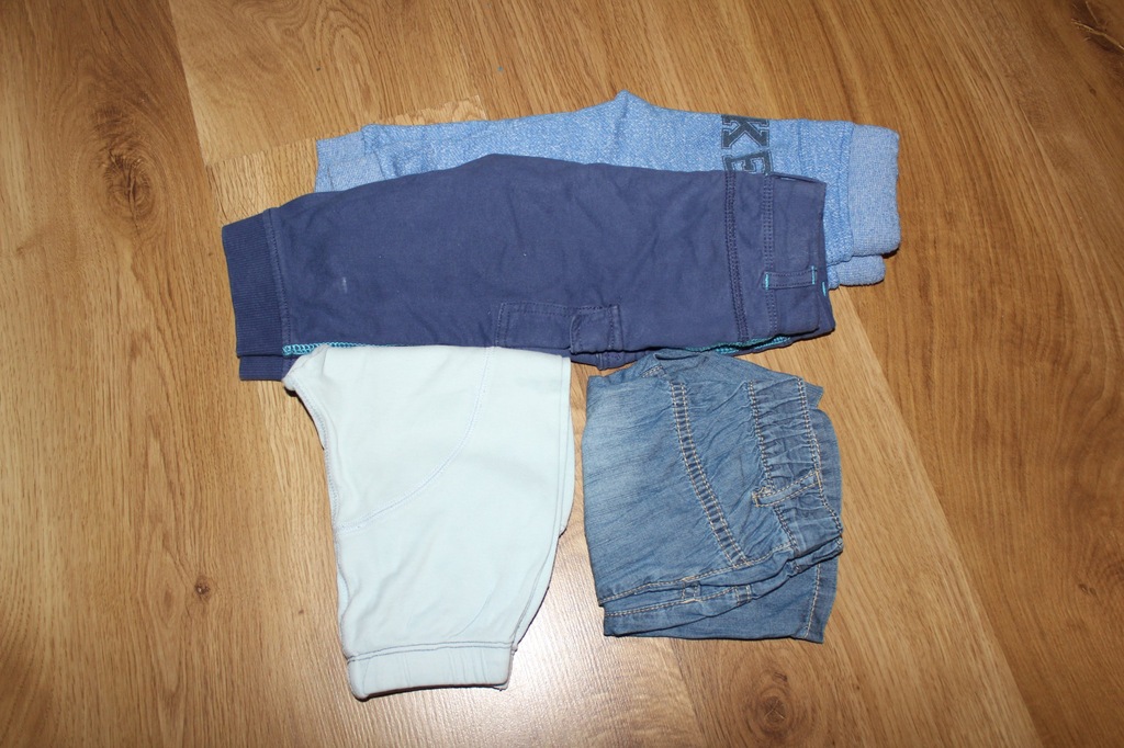 Zestaw - spodnie dresowe SMYK, minnie- 3 szt, r.74