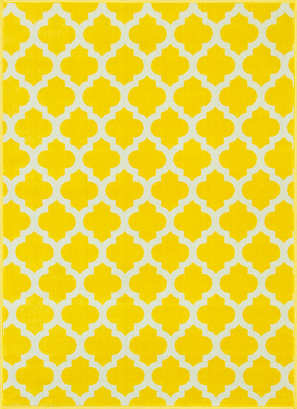 ŻÓŁTY DYWAN MAROKO 133x190 cm KONICZYNA MAROKAŃSKA