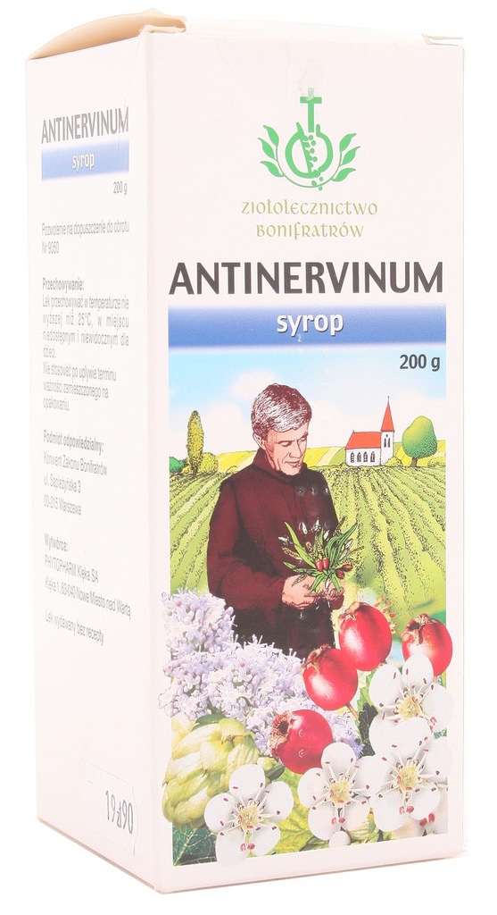 Syrop Antinervinum - Konwent Zakonu Bonifratrów -