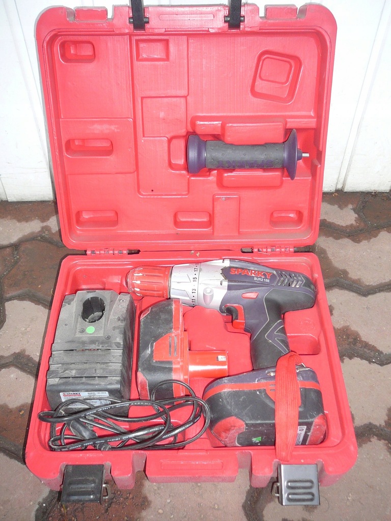 Wiertarko-wkrętarka Sparky BUR2 15E 14,4V 2Ah