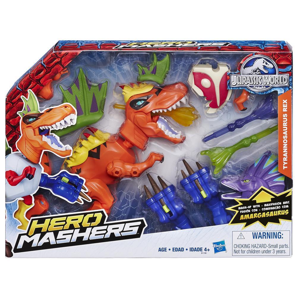 JURASSIC WORLD HERO MASHERS T-REX DINO B1198 # Gda
