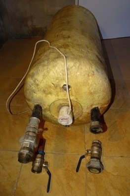 bojler galmet 120 l 2x weż model SGW (L) żółt