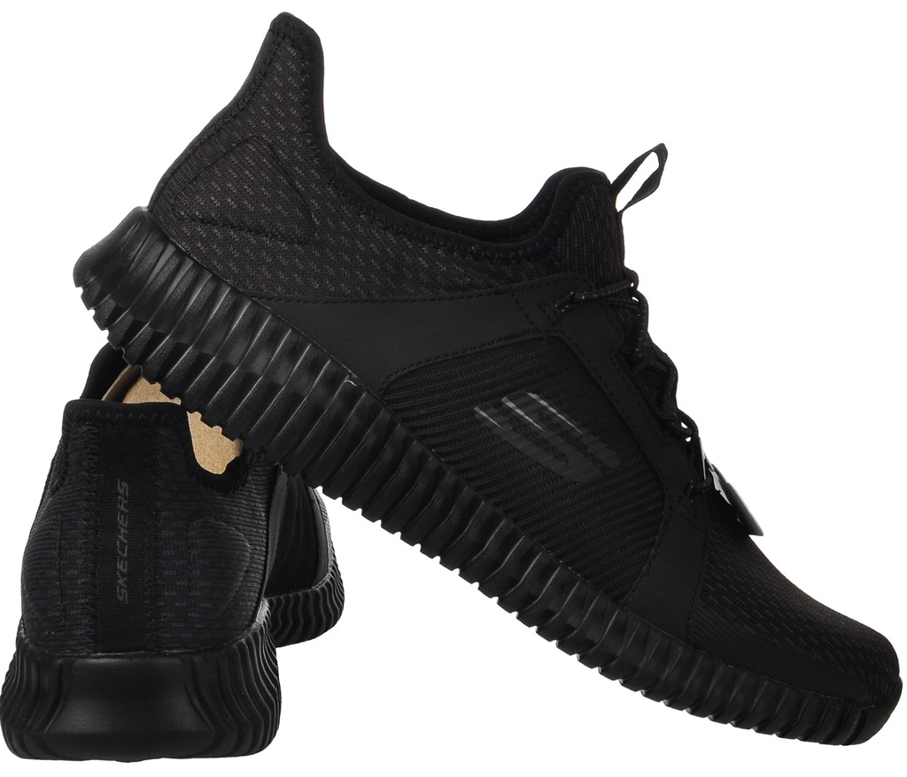 skechers 52642 bkgy