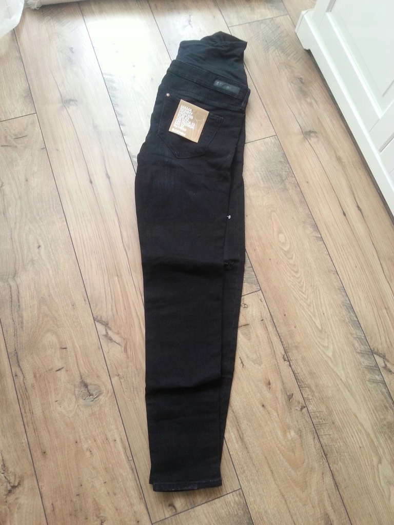 H&amp;M nowe mama skinny jeans ciążowe roz.42