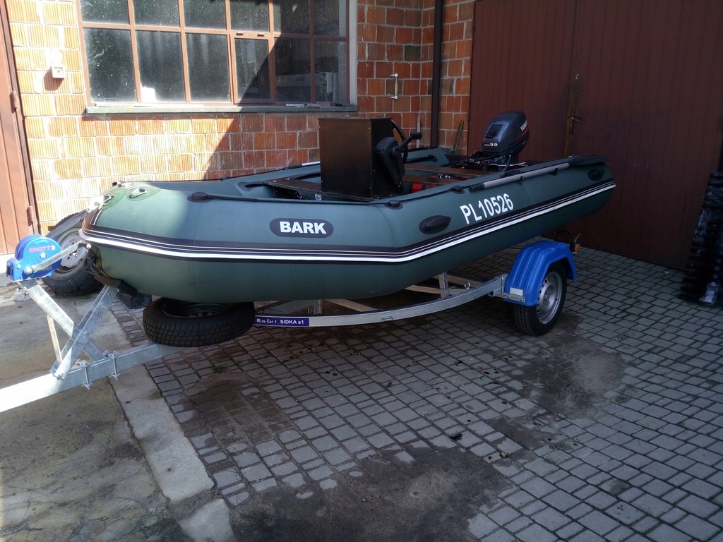 ponton bark 420 s silnikiem yamaha 9.9 (15)