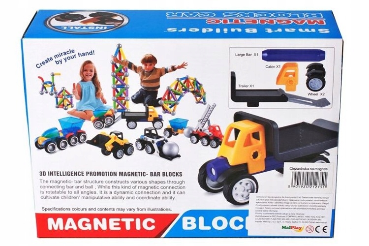 Ciężarówka Na Magnes Magnetic Bloks Car Autko Auto - 7300910859 - Oficjalne Archiwum Allegro