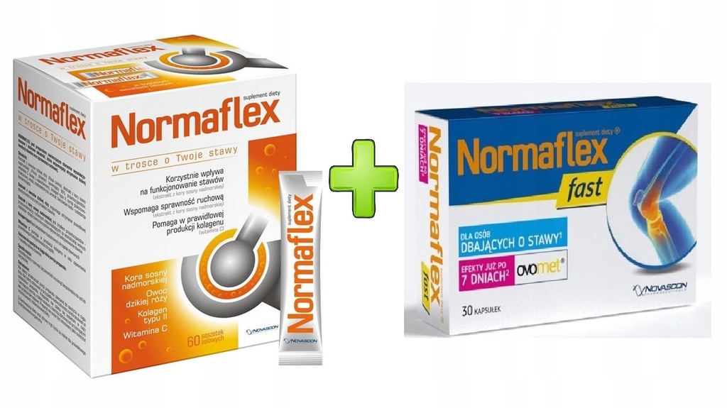 NORMAFLEX 60sasz + NORMAFLEX FAST 30kaps GRATIS
