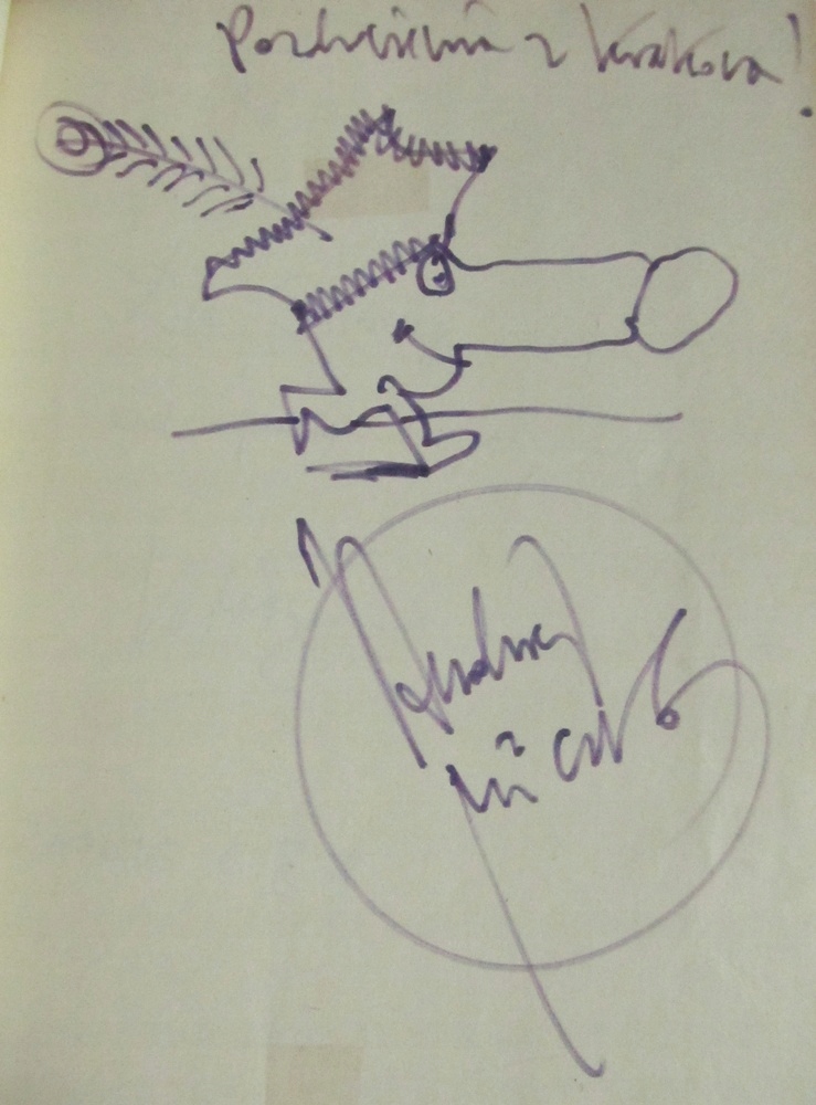 Autograf I Rysunek Andrzej Mleczko Format A4 7627199571