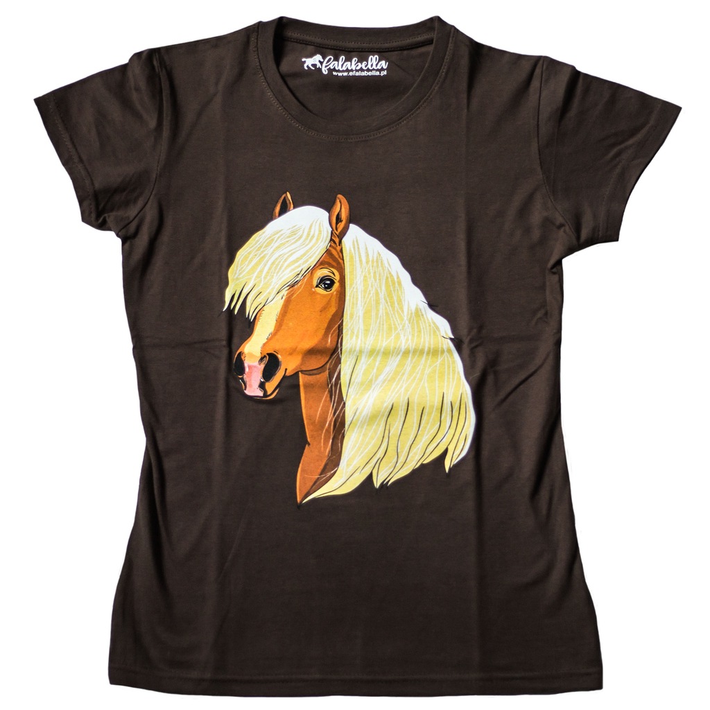 Koszulka z koniem Haflinger L Falabella design