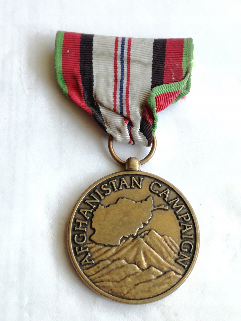 US Afghanistan Campaign Medal .