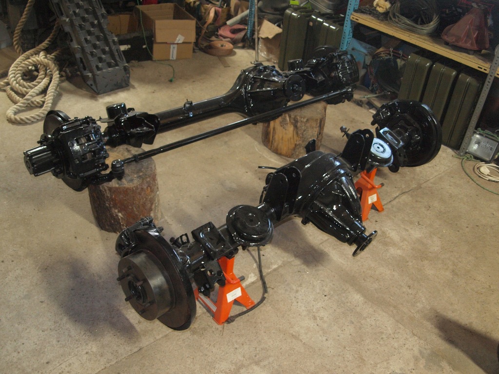 Mosty Patrol Y61 3.0 przód tył diff lock, komplet