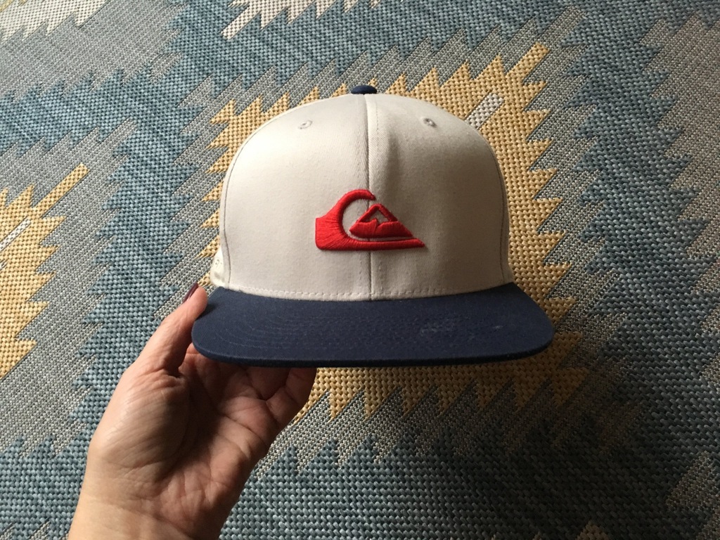 Quiksilver czapeczka full cap beż L/XL 57cm 