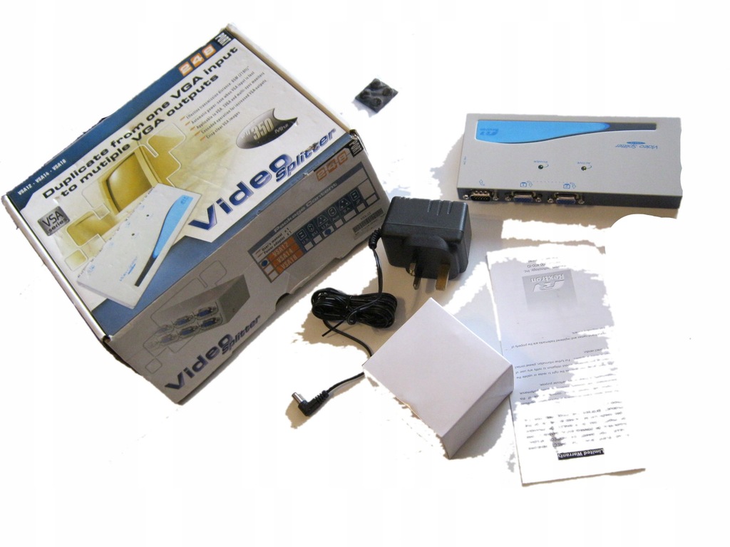 przełącznik vga video splitter fv