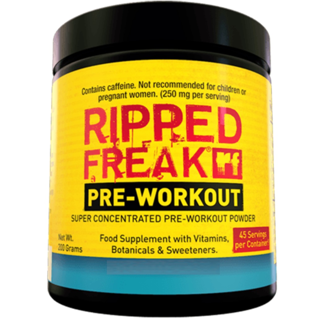 PHARMA RIPPED FREAK PRE-WORKOUT 200g POMPA SIŁA - 7211308307 ...