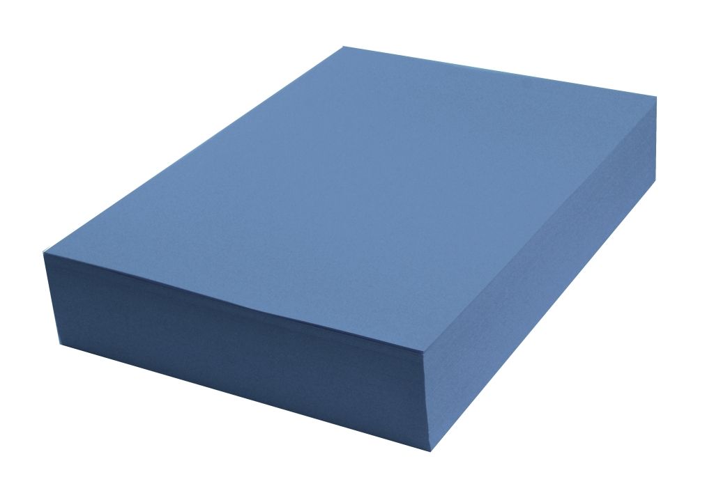 Papier techniczny 100 ark A4 niebieski ciemny 160g