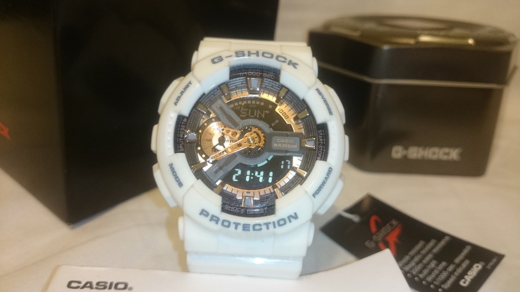 CASIO G-SHOCK WR20BAR GA-110GB-1AER GoldEdition GW