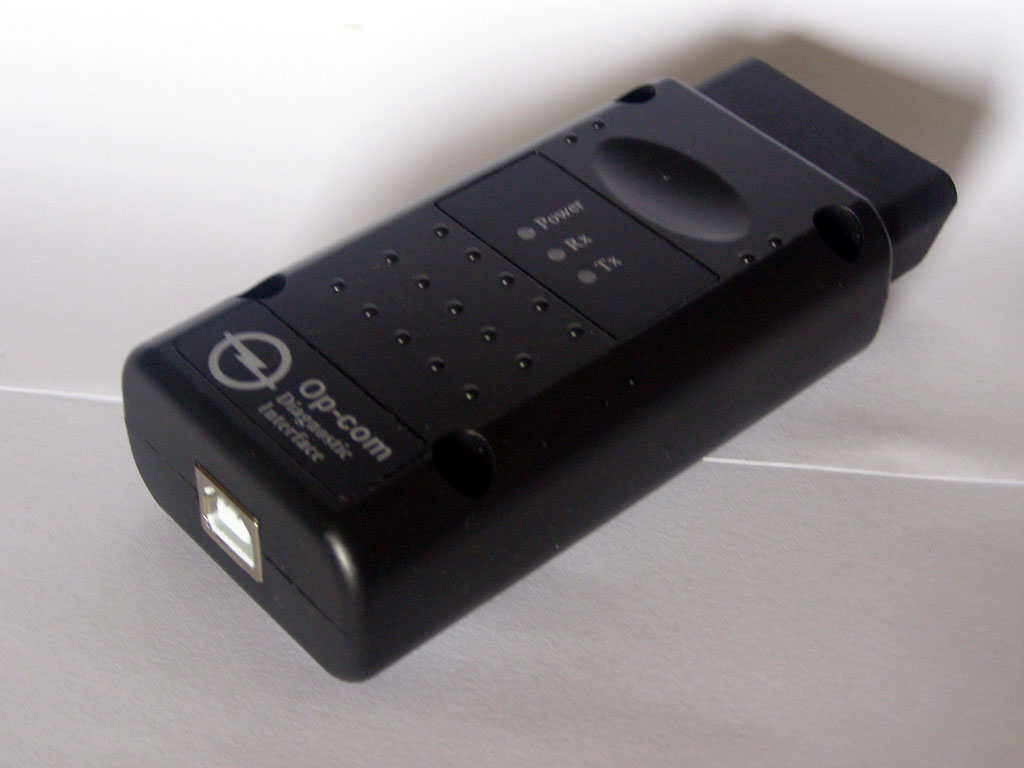 Interface diagnostyczny OP-COM - chipset PIC18F458