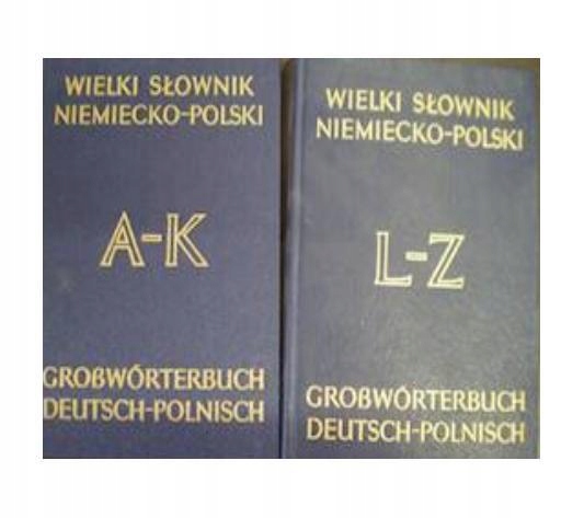 Wielki słownik niemiecko-polski 2 tomy - Ippoldt