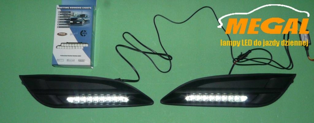 Lampy światła do jazdy dziennej Toyota Auris 0710