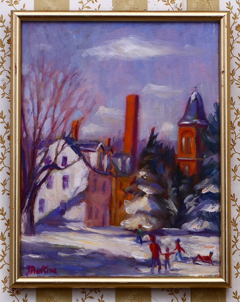 Tom Martino- Amerykański znany malarz, obraz olej