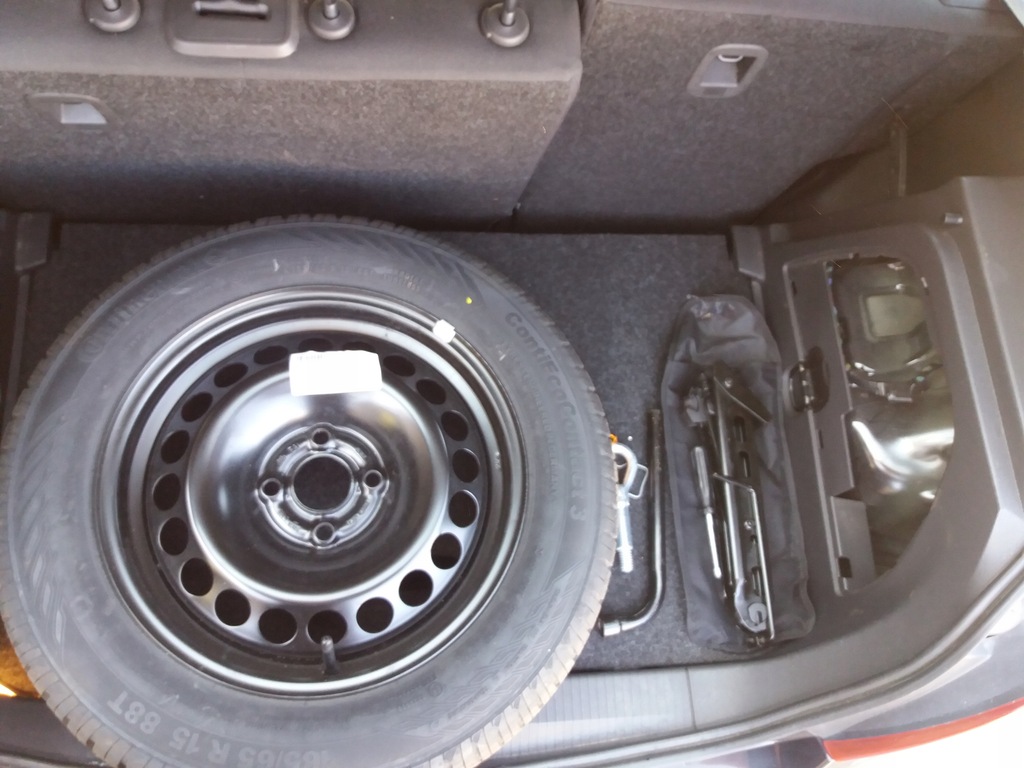 KOŁO ZAPASOWE ZESTAW NAPRAWCZY OPEL CORSA D 15''