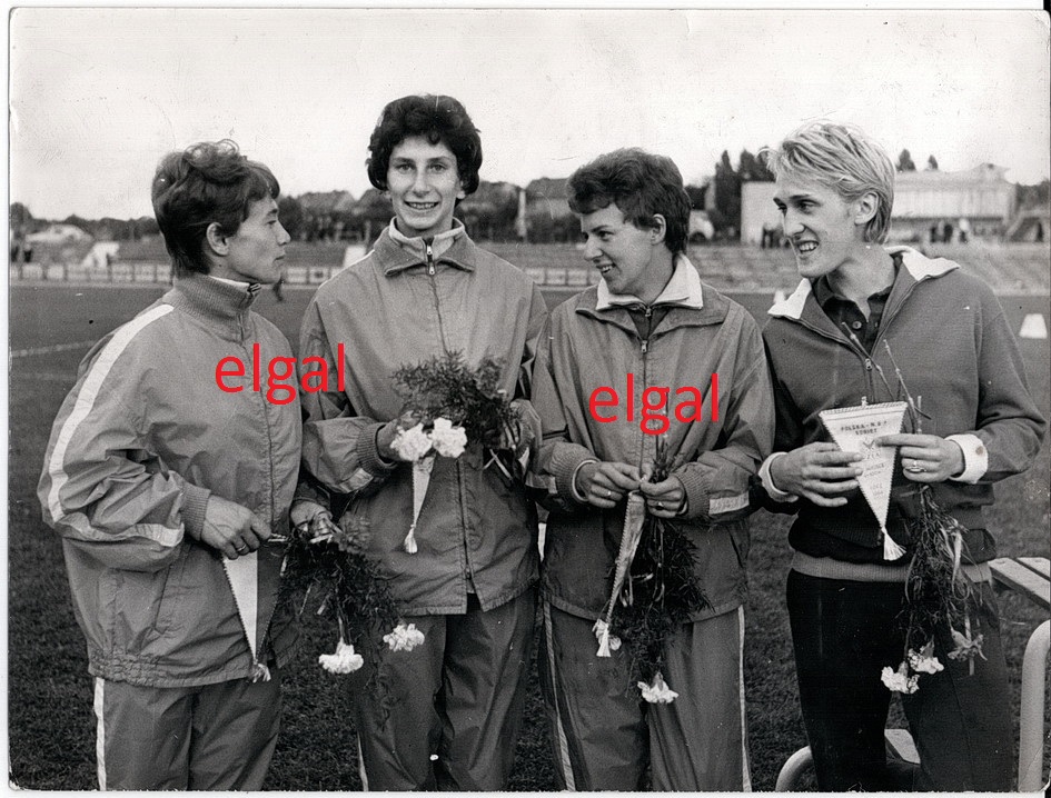 Ewa KŁOBUKOWSKA / Irena Szewińska ==== FOTO z epok