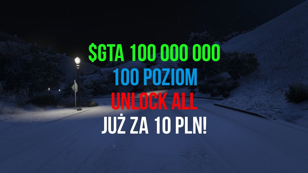 GTA V PC ONLINE KASA 10 ZŁ = 100,000,000$