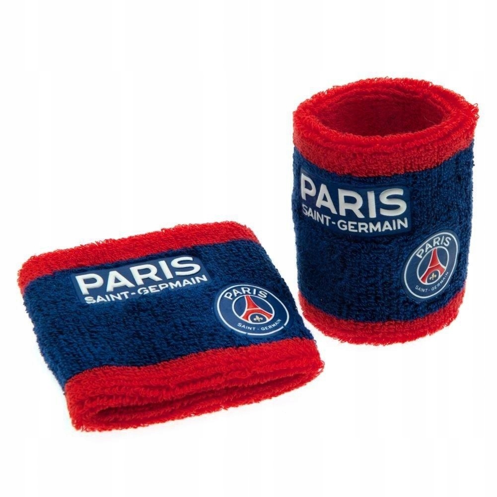 2 x frotka, opaska na rękę PARIS SAINT GERMAIN