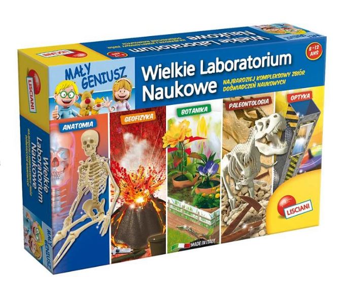 Mały Geniusz Wielkie laboratorium naukowe Krosno