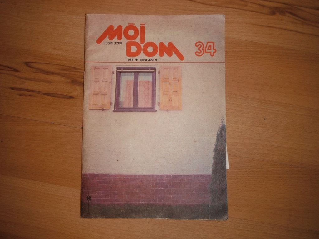 czasopismo mój dom prl rok 1988 nr 34