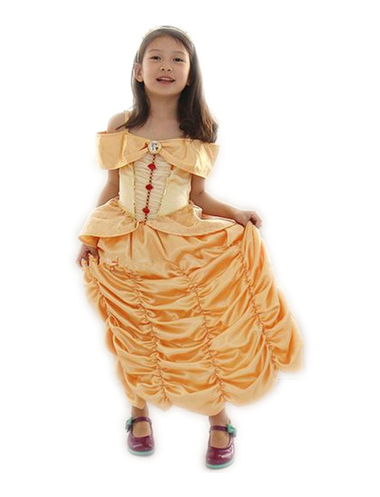 Sukienka Belli Z Pięknej I Bestii PIĘKNA SUKIENKA BELLA STRÓJ PIĘKNA I BESTIA DISNEY - 7076736544