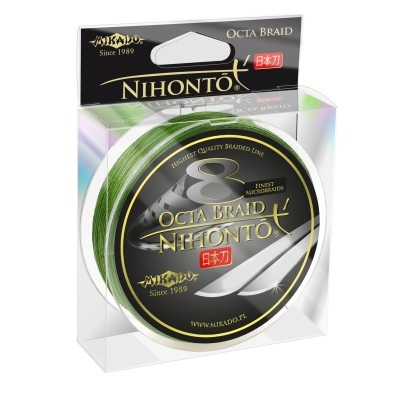 PLECIONKA MIKADO NIHONTO OCTA BRAID GREEN 0.37 150