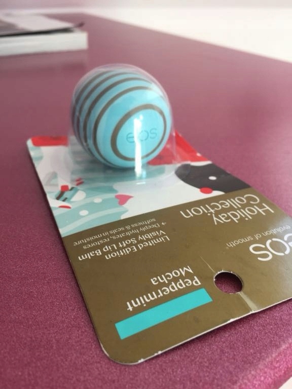 EOS super Balsam do ust PEPPERMINT MOCHA NOWY