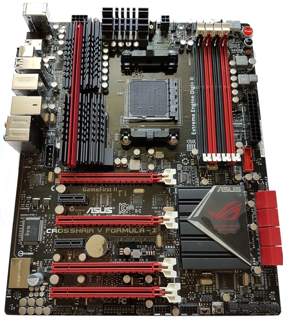 ASUS CROSSHAIR V FORMULA-Z socket AM3 chipset 990F