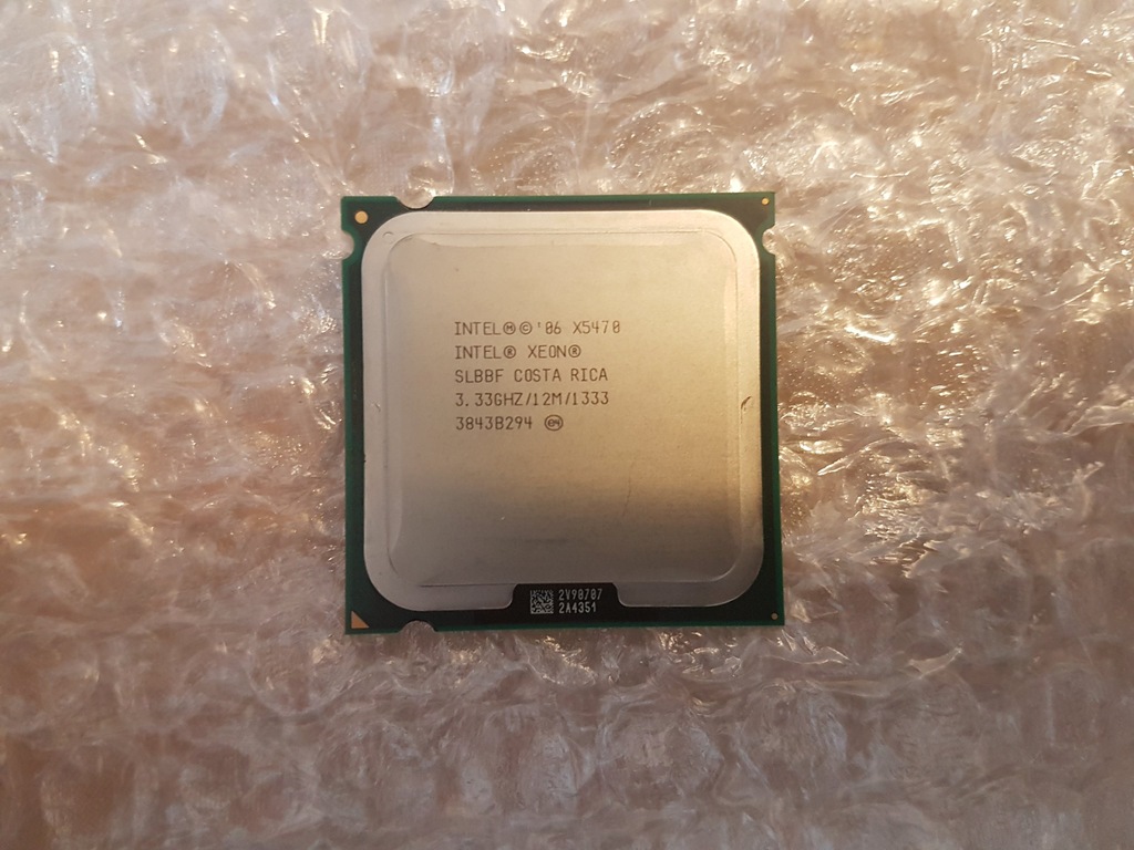 Intel Xeon X5470 4x3.33GHz 12mb L2 1333MHz LGA775 - 7118927484 ...