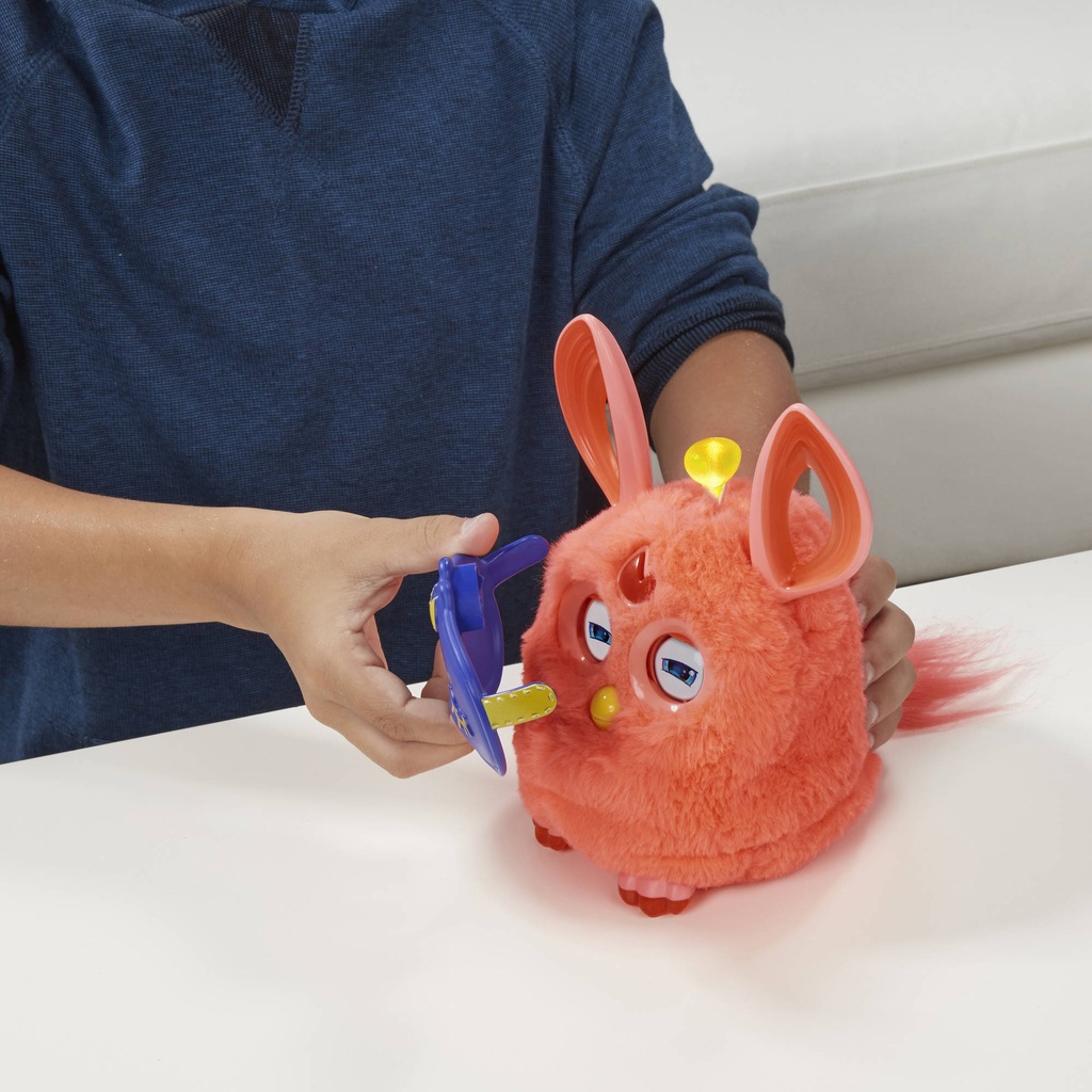 Furby Connect Coral Orange Pomarańczowy koral gwar - 7312106069 ...