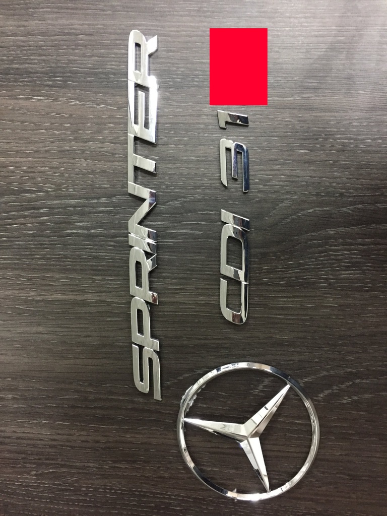 Logo, Emblematy, Napisy Mercedes Sprinter 7130043372