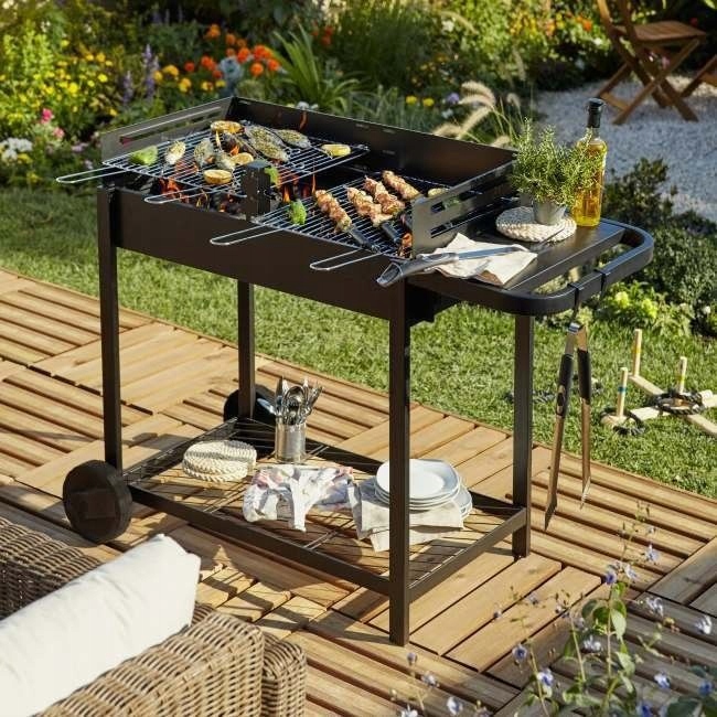 B178 GRILL WĘGLOWY CASTORAMA ZELFO 47,5x84 cm - 7430920959 - oficjalne ...