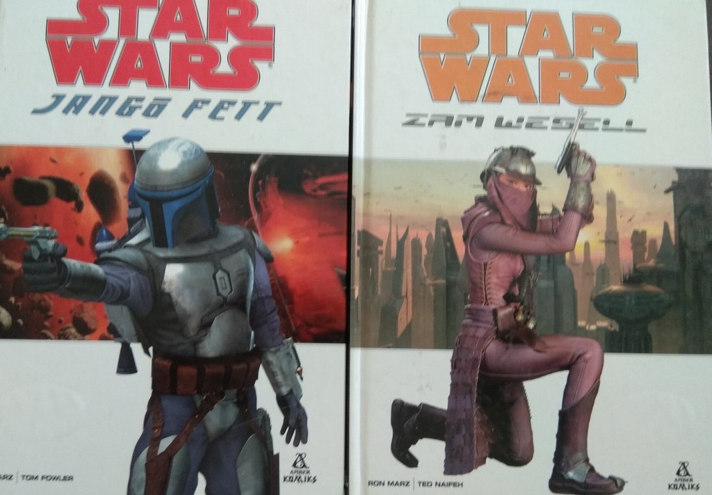 Star Wars Jango Fett Zam Wesell PL komplet BCM