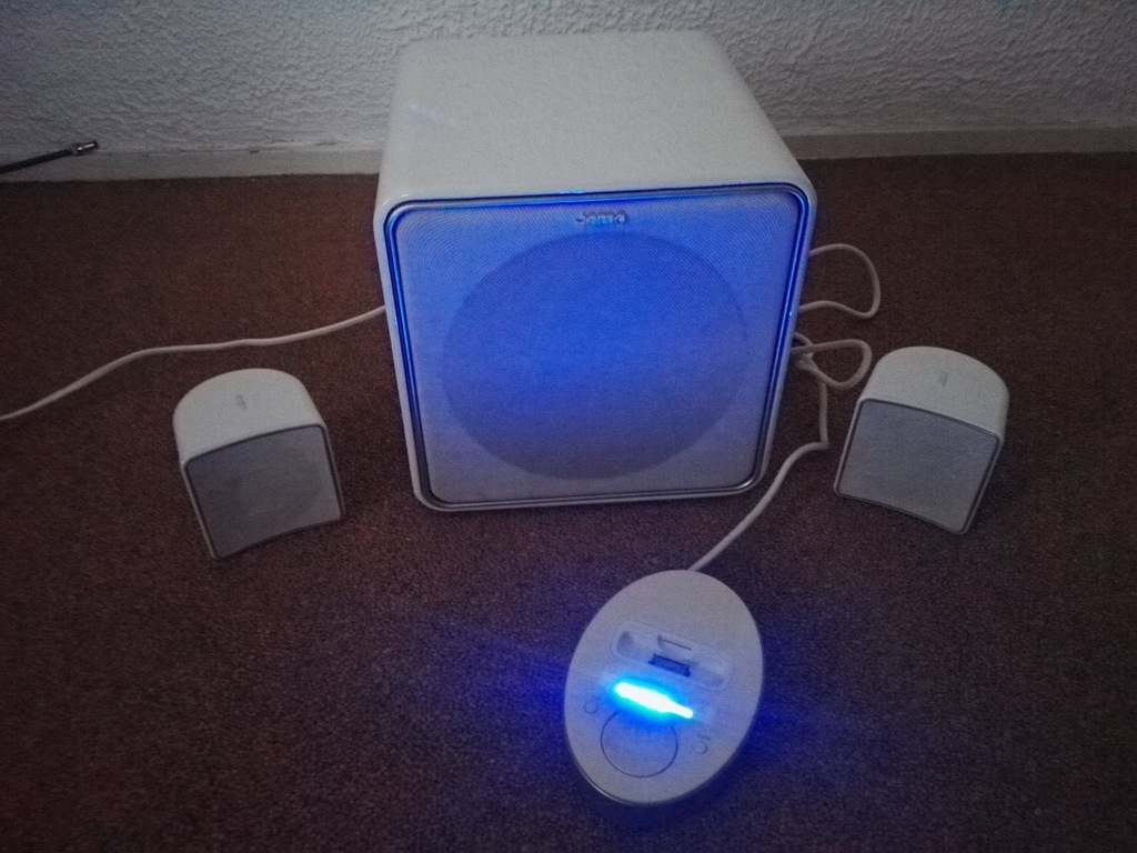 JAMO I300 ZESTAW GŁOŚNIKÓW 2.1 STACJA IPOD, JACK