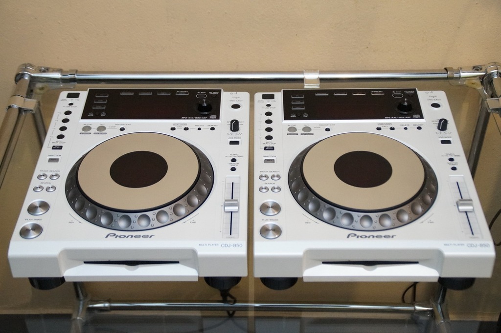 2 x PIONEER CDJ 850 WHITE GWARANCJA OD CUE POINT 