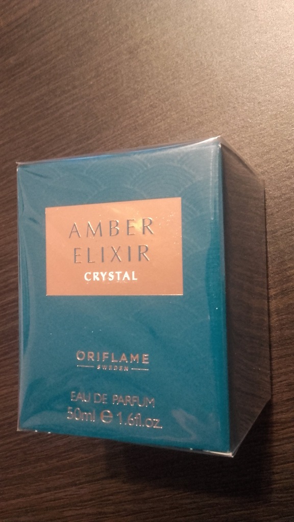 AMBER ELIXIR CRYSTAL Oriflame 50ml woda perfumowan