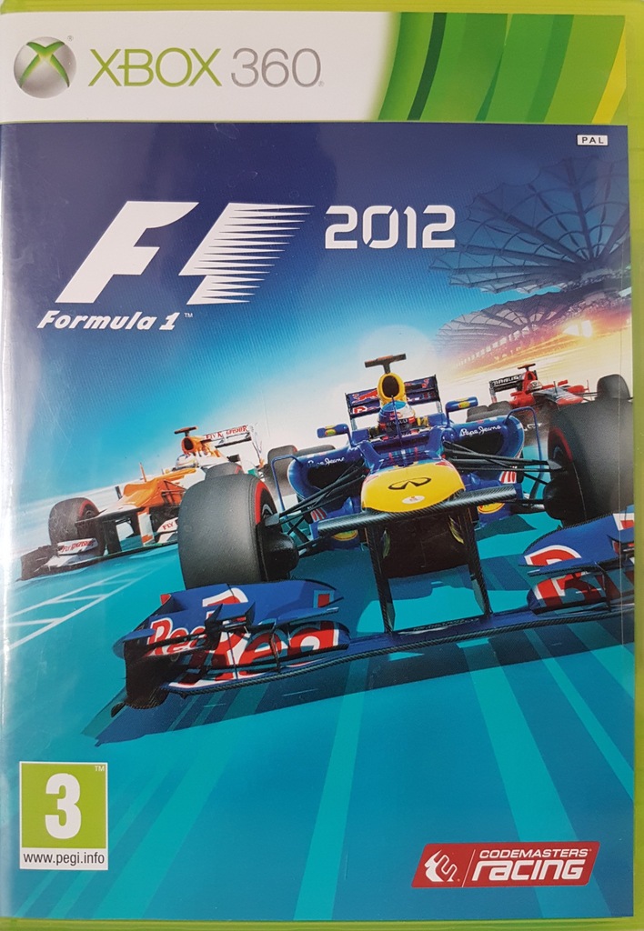 f1 2012 xbox 360